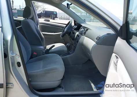 2007 Toyota Corolla Ce из США, поврежденный, VIN JTDBR32E570108648